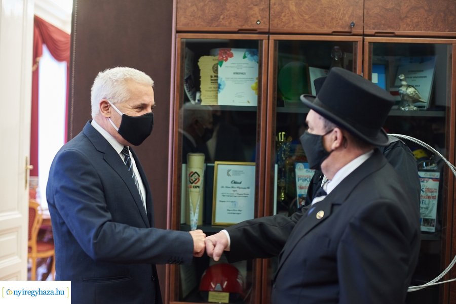 Újévi jókívánság a Városházán 2021