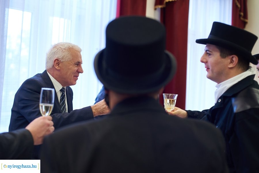 Újévi jókívánság a Városházán 2021