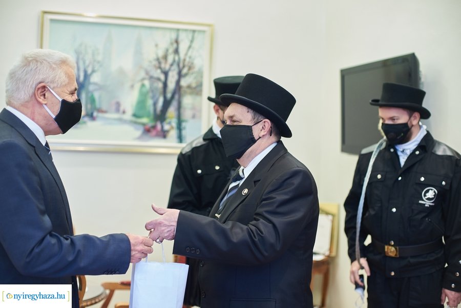 Újévi jókívánság a Városházán 2021