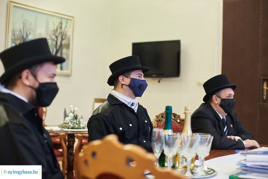 Újévi jókívánság a Városházán 2021