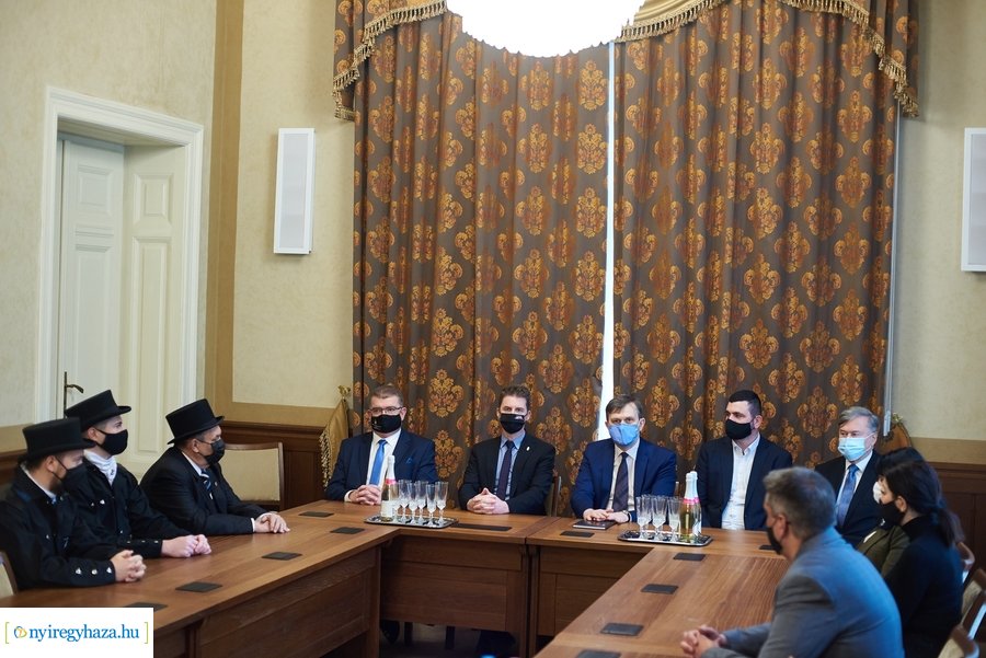 Újévi jókívánságok a Megyeházán 2022