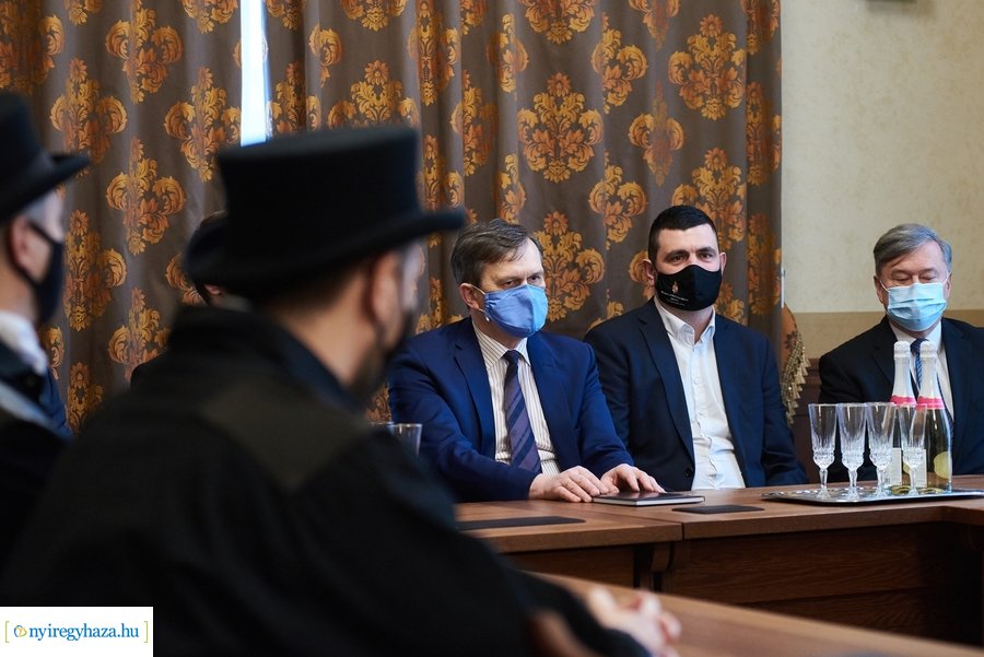 Újévi jókívánságok a Megyeházán 2022