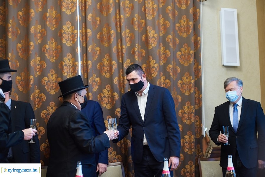 Újévi jókívánságok a Megyeházán 2022