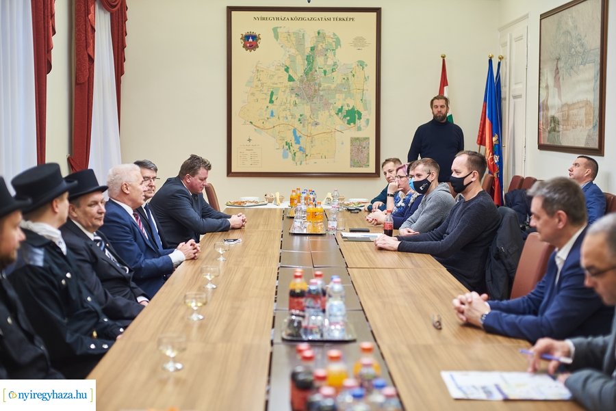 Újévi jókívánságok a Városházán 2022