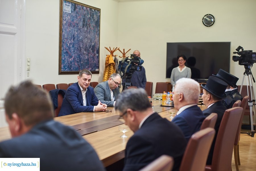 Újévi jókívánságok a Városházán 2022