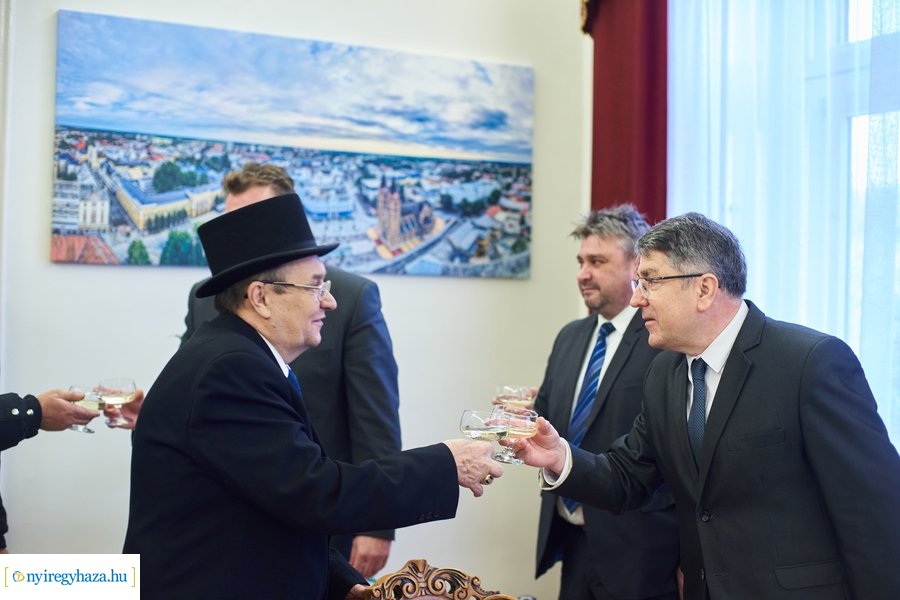 Újévi jókívánságok a Városházán 2023