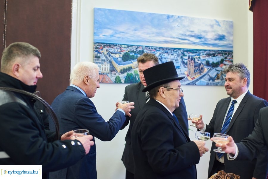 Újévi jókívánságok a Városházán 2023