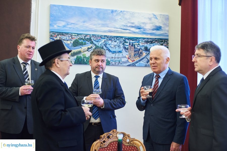 Újévi jókívánságok a Városházán 2023