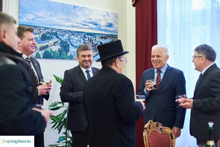 Újévi jókívánságok a Városházán 2023