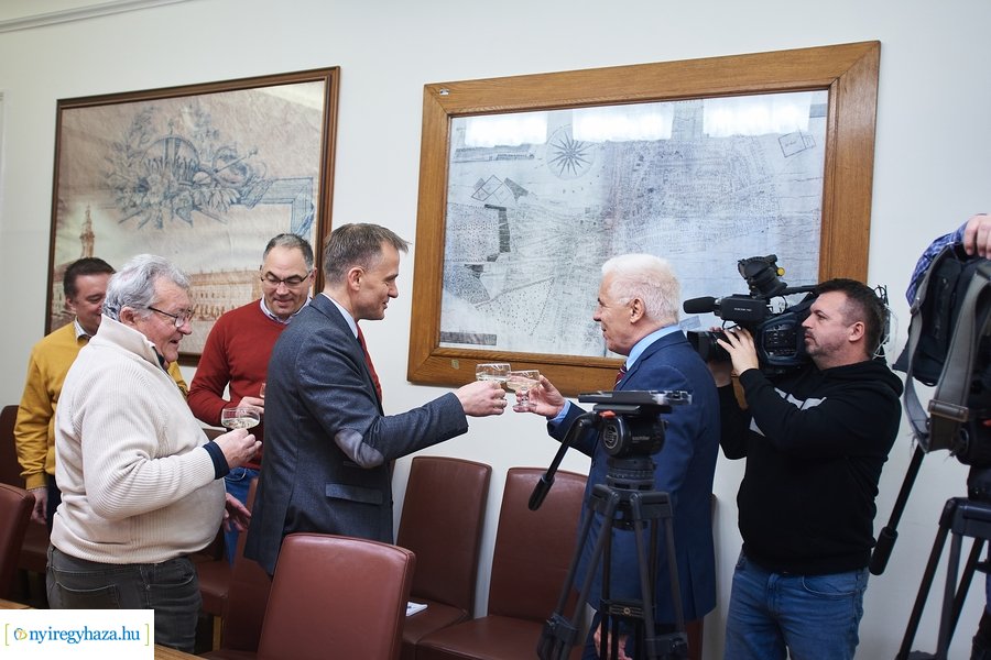 Újévi jókívánságok a Városházán 2023