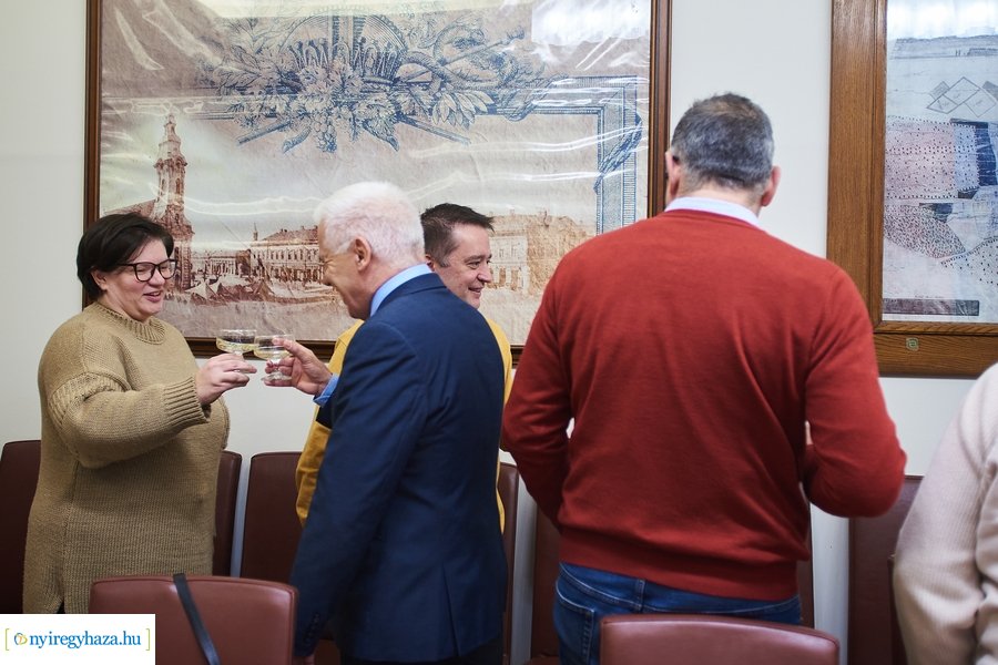 Újévi jókívánságok a Városházán 2023