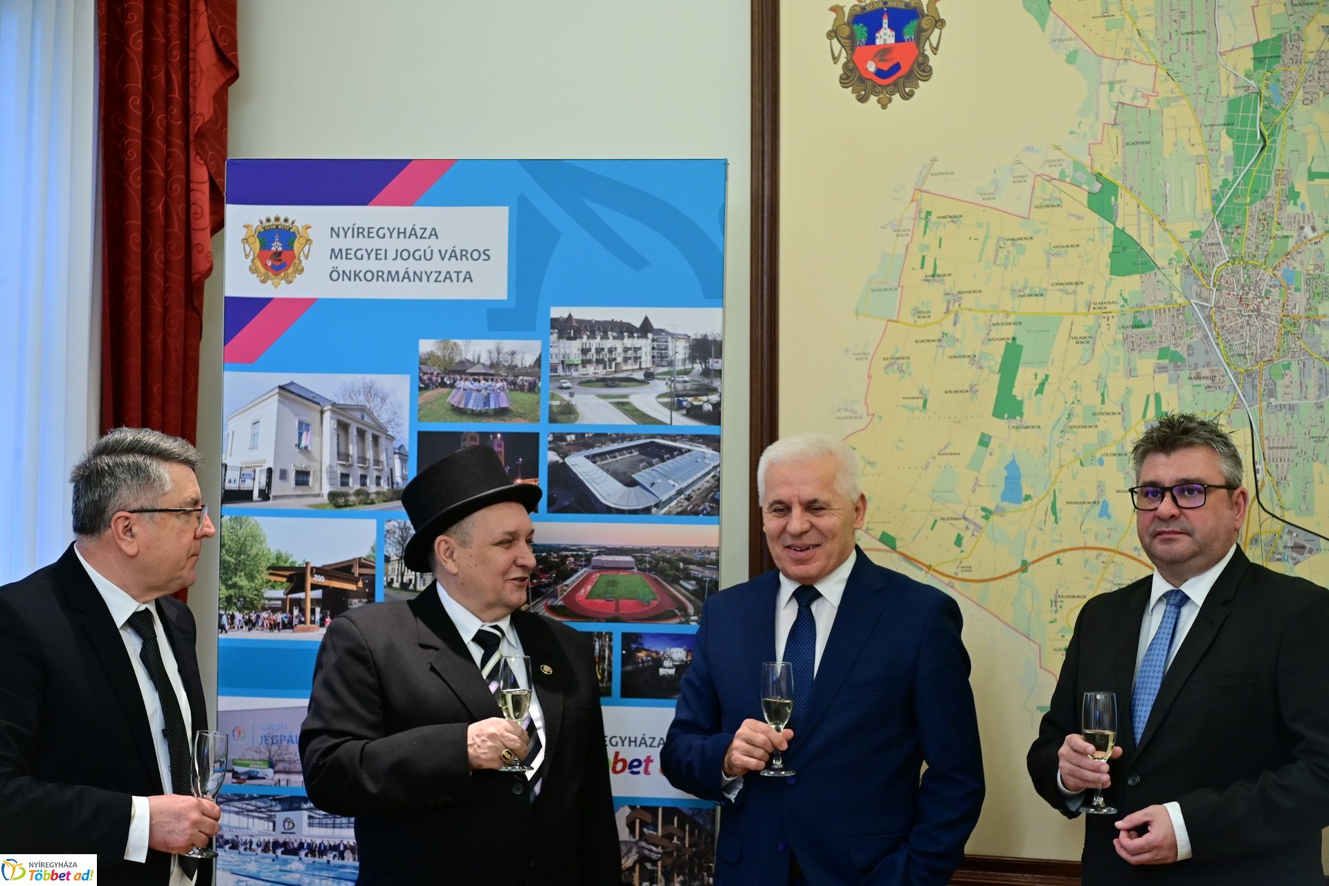 Újévi jókívánságok a Városházán - 2025