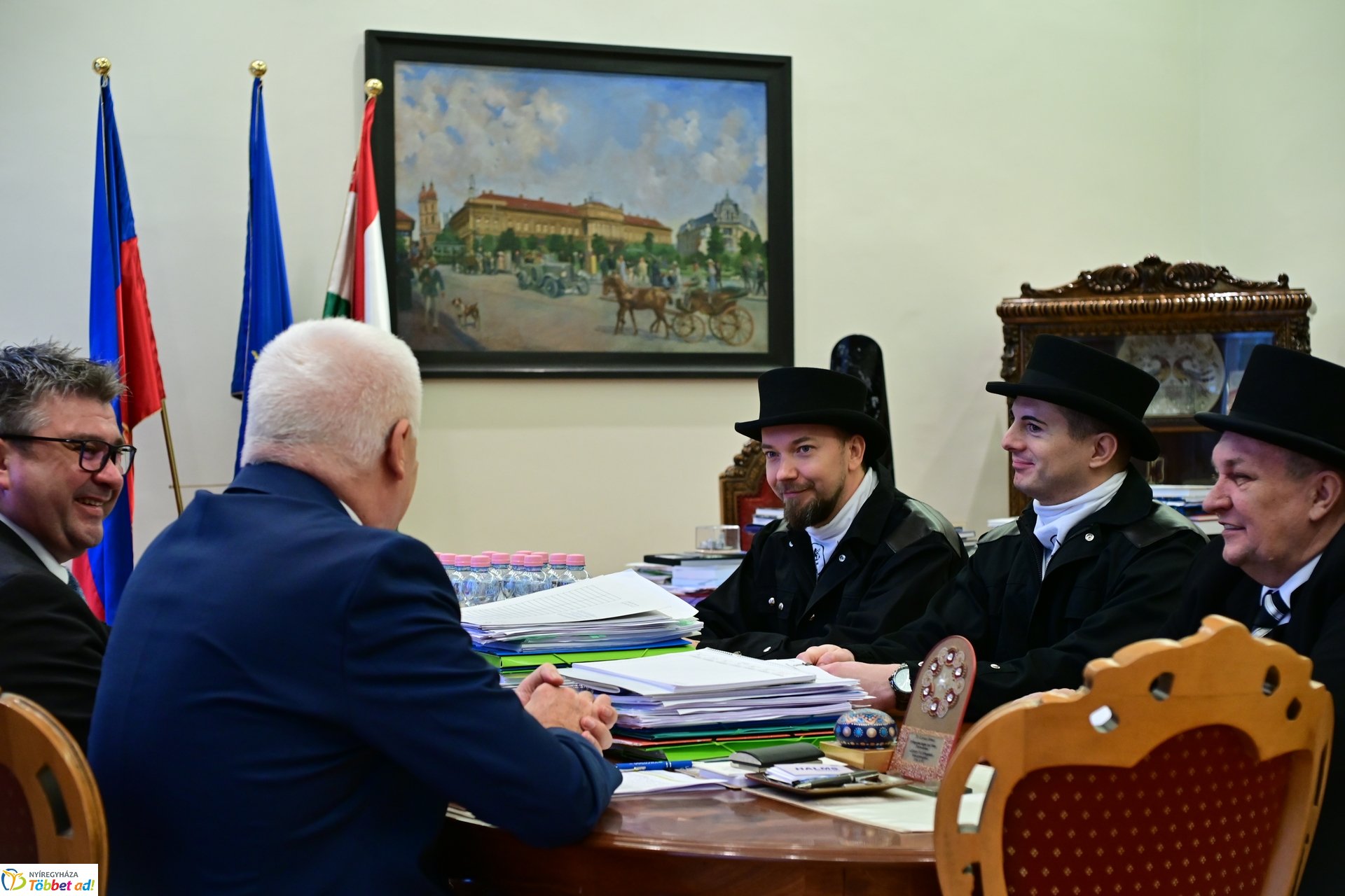 Újévi jókívánságok a Városházán - 2025