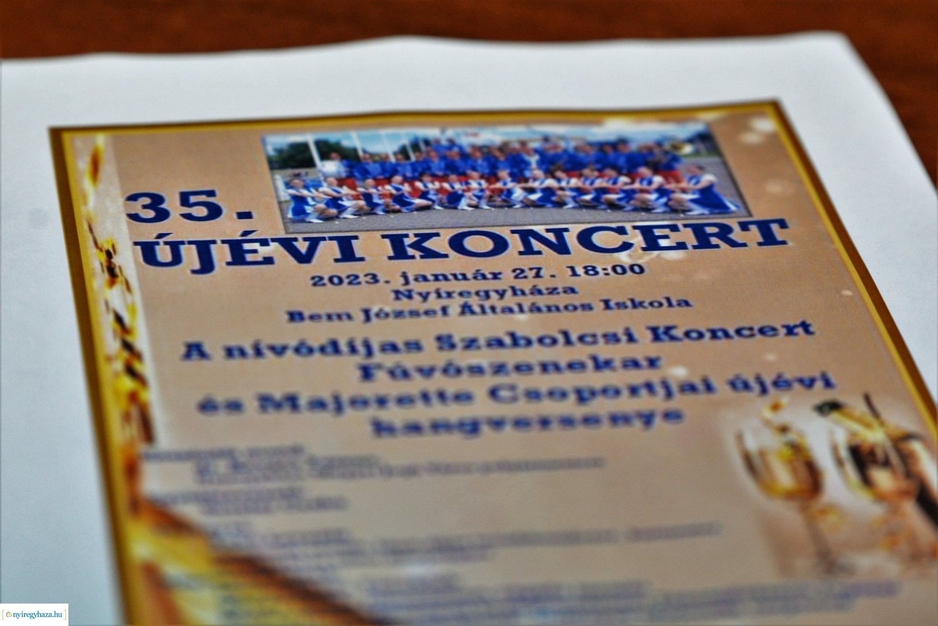 Újévi koncert a Bem Iskolában  - sajtótájékoztató