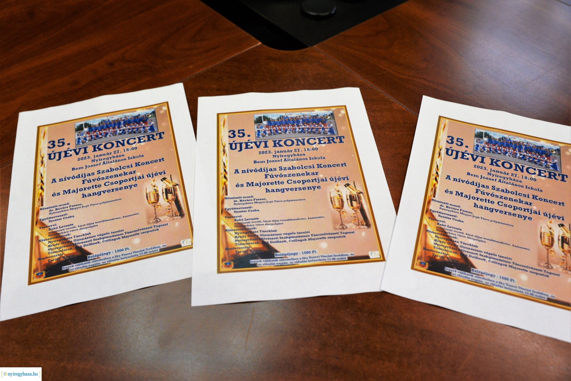 Újévi koncert a Bem Iskolában  - sajtótájékoztató