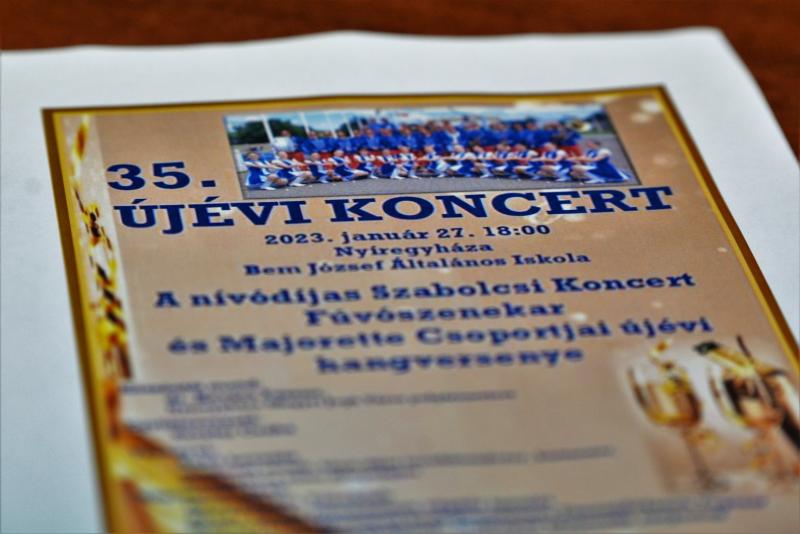 Újévi koncert a Bem Iskolában  - sajtótájékoztató