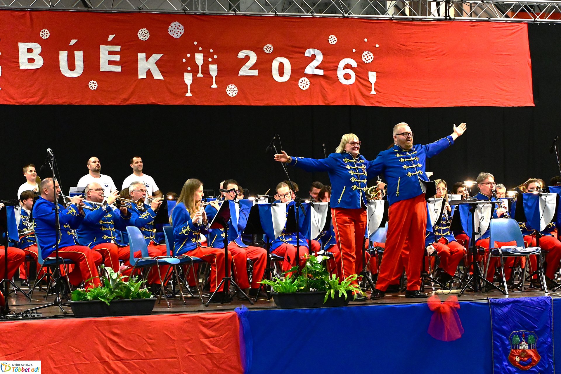 Újévi koncert a Continental Arénában 2026.