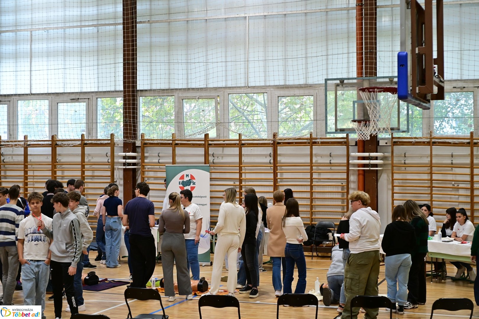 Újraélesztés napja a Vasvári gimnáziumban 2025