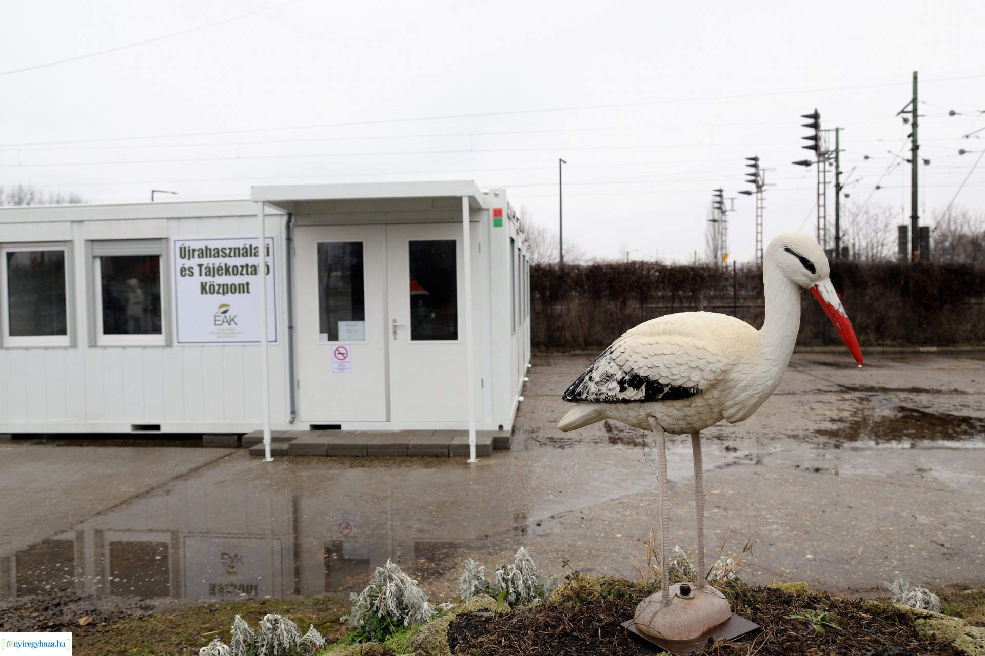 Újrahasználati és Tájékoztató Központ átadás
