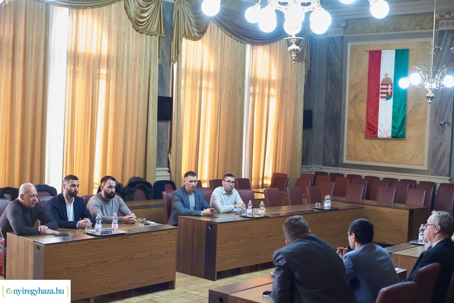 Ukrán delegáció a Városházán 20211123