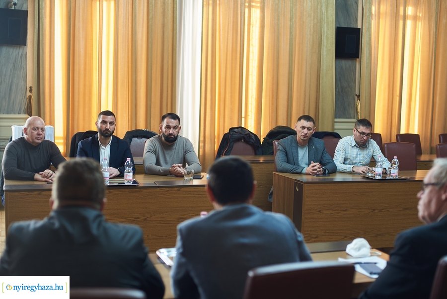 Ukrán delegáció a Városházán 20211123