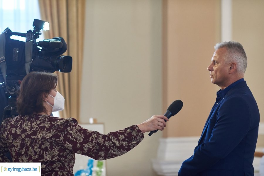 Ukrán delegáció a Városházán 20211123