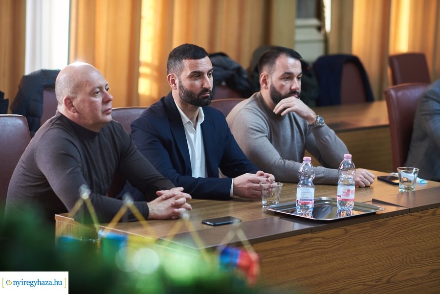 Ukrán delegáció a Városházán 20211123