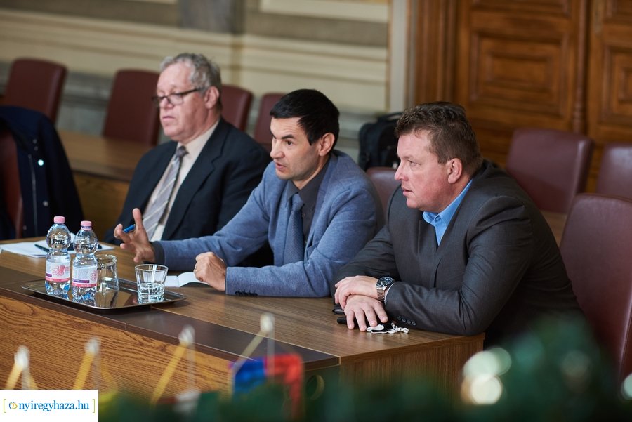 Ukrán delegáció a Városházán 20211123