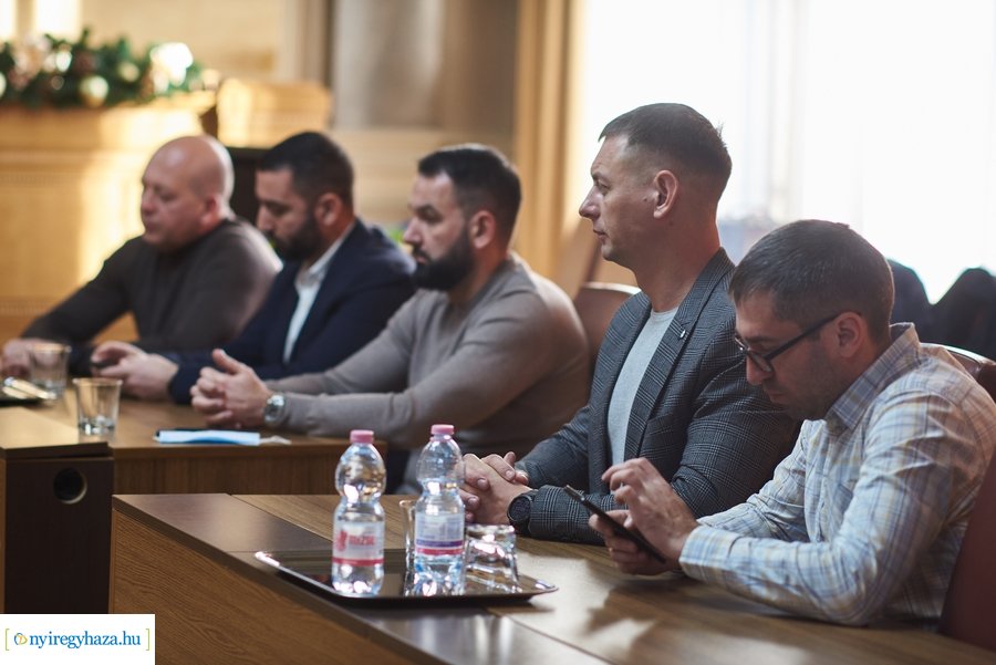 Ukrán delegáció a Városházán 20211123