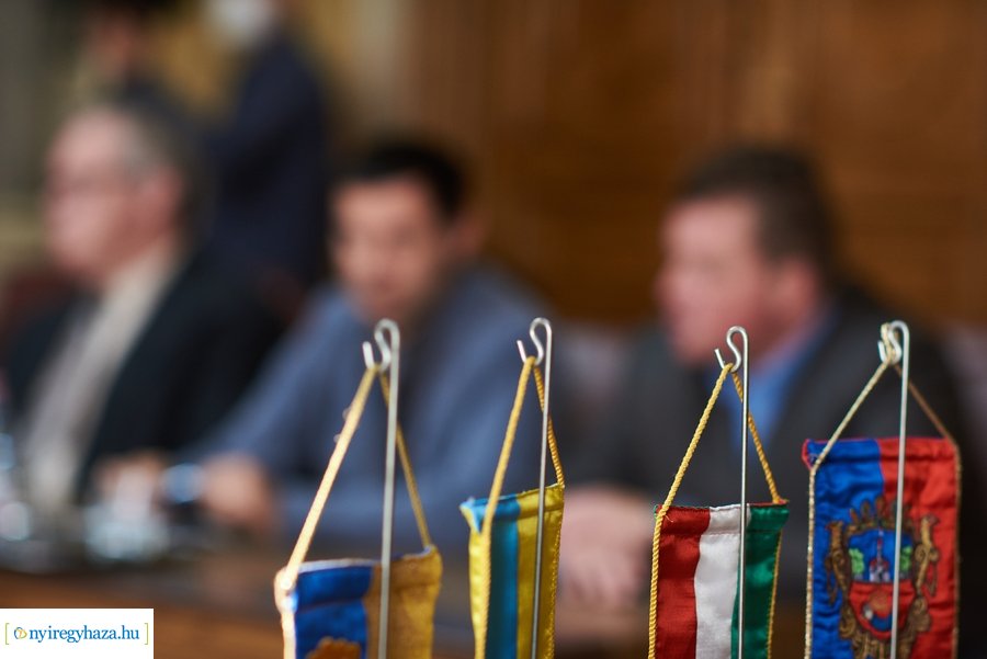 Ukrán delegáció a Városházán 20211123