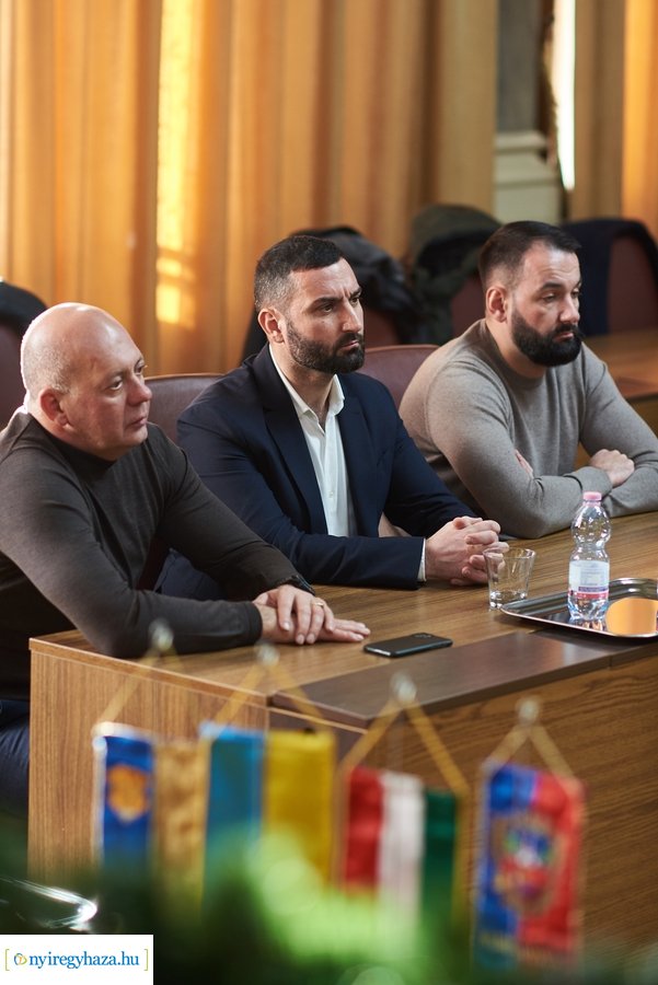 Ukrán delegáció a Városházán 20211123