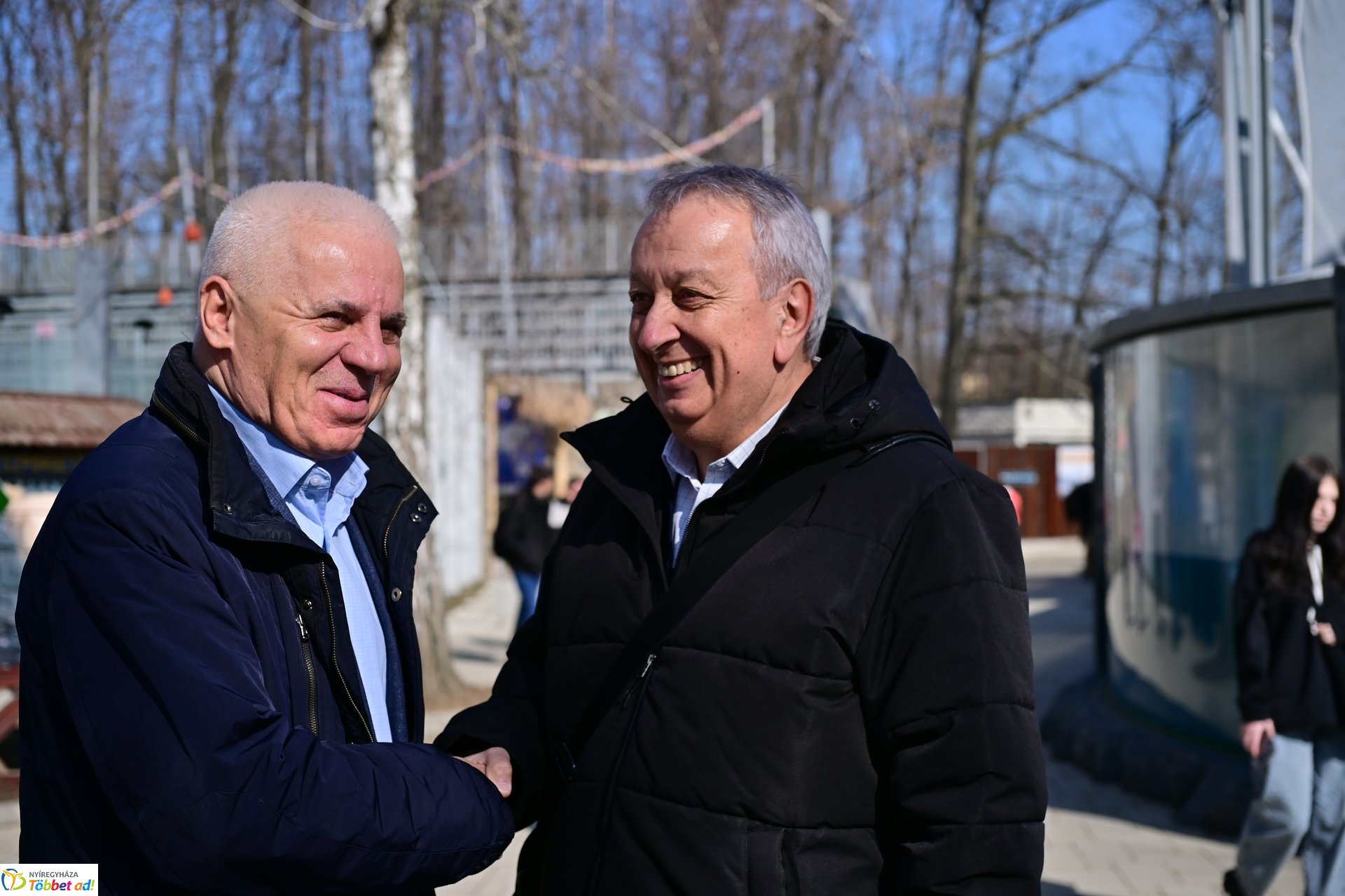 Ukrán gyerekek fogadása az állatparkban 2025 márciusában