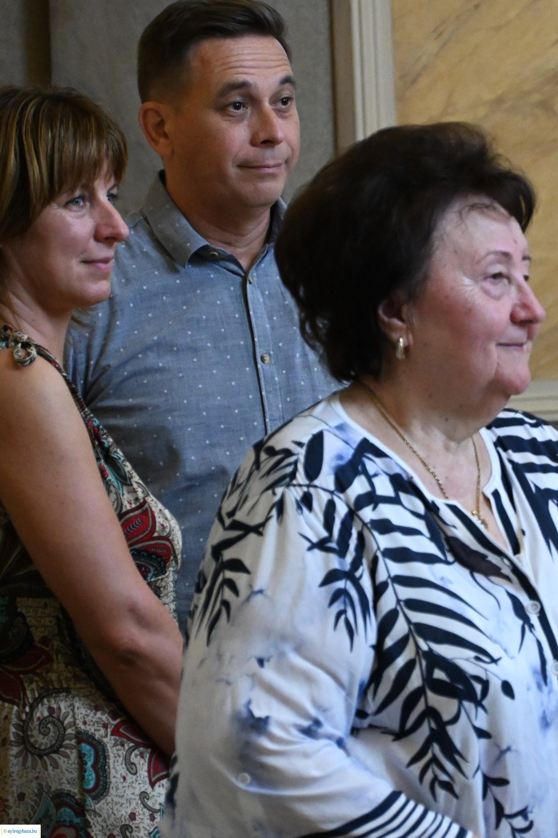 Ukrán gyerekek köszöntése a Városházán