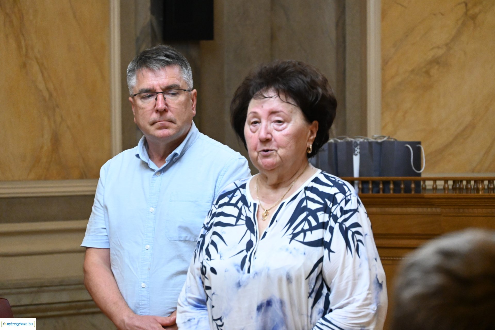 Ukrán gyerekek köszöntése a Városházán