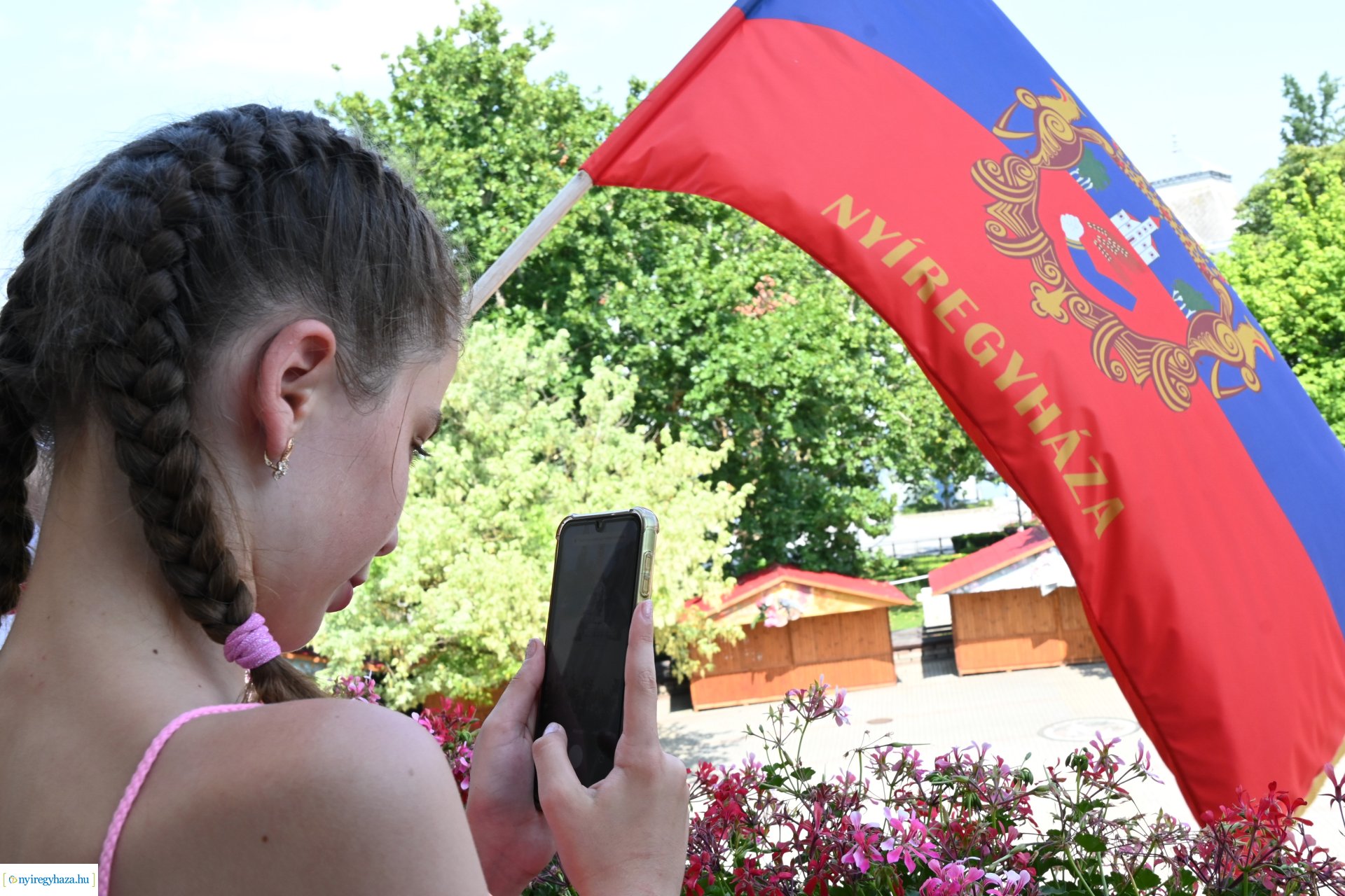 Ukrán gyerekek köszöntése a Városházán