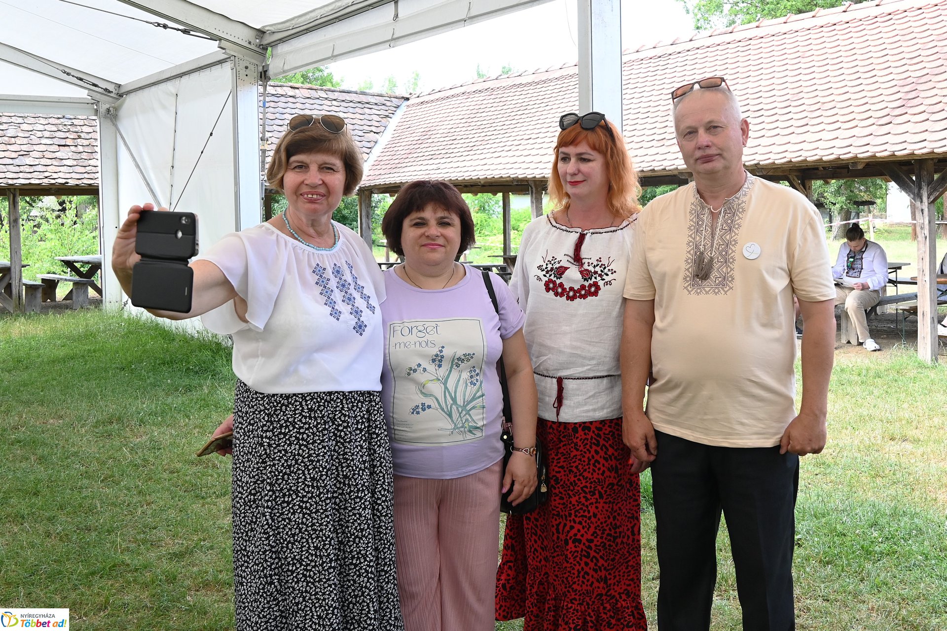 Ukrán gyerekek látogatása a Sóstói Múzeumfaluban