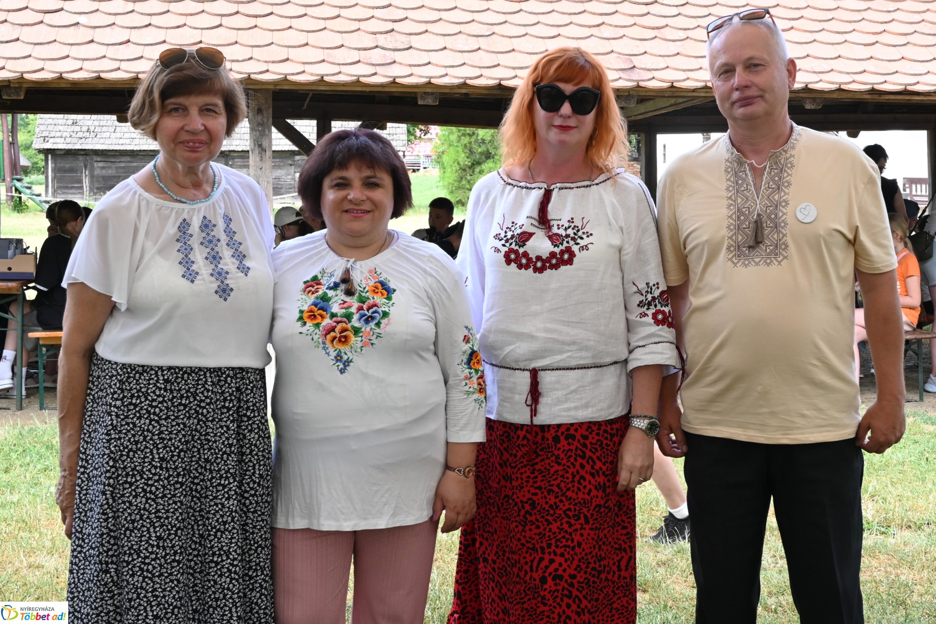 Ukrán gyerekek látogatása a Sóstói Múzeumfaluban