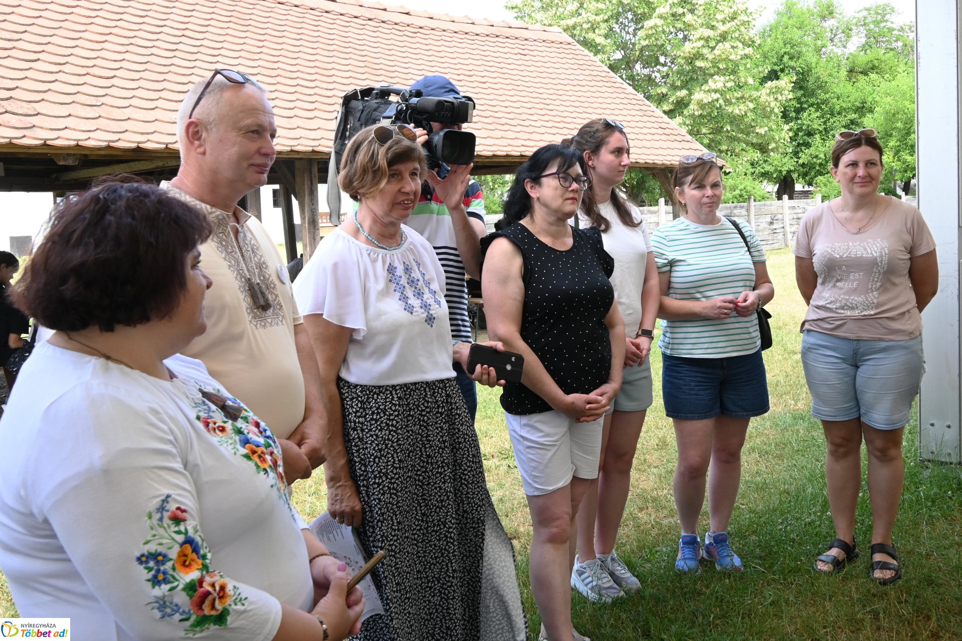 Ukrán gyerekek látogatása a Sóstói Múzeumfaluban