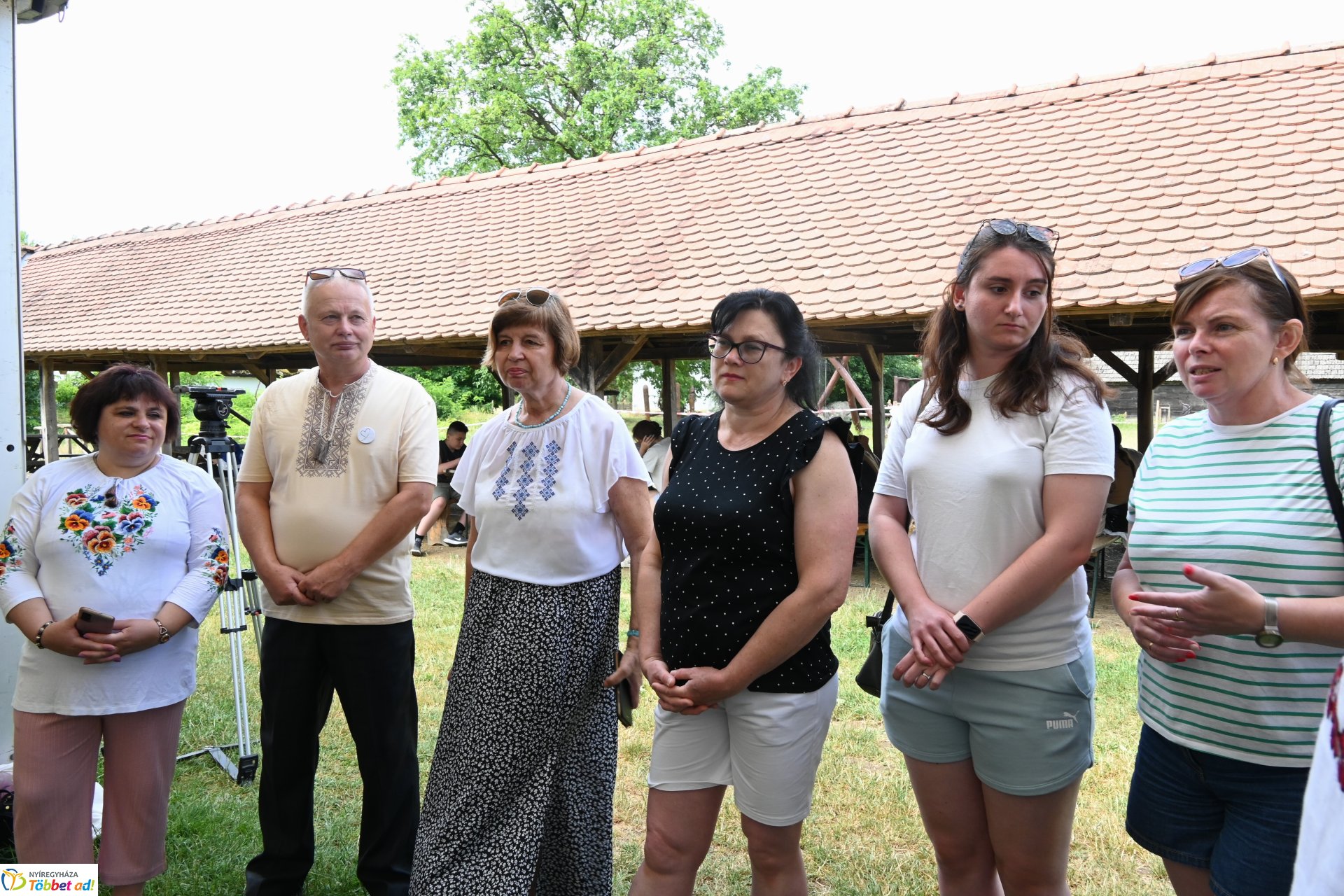 Ukrán gyerekek látogatása a Sóstói Múzeumfaluban