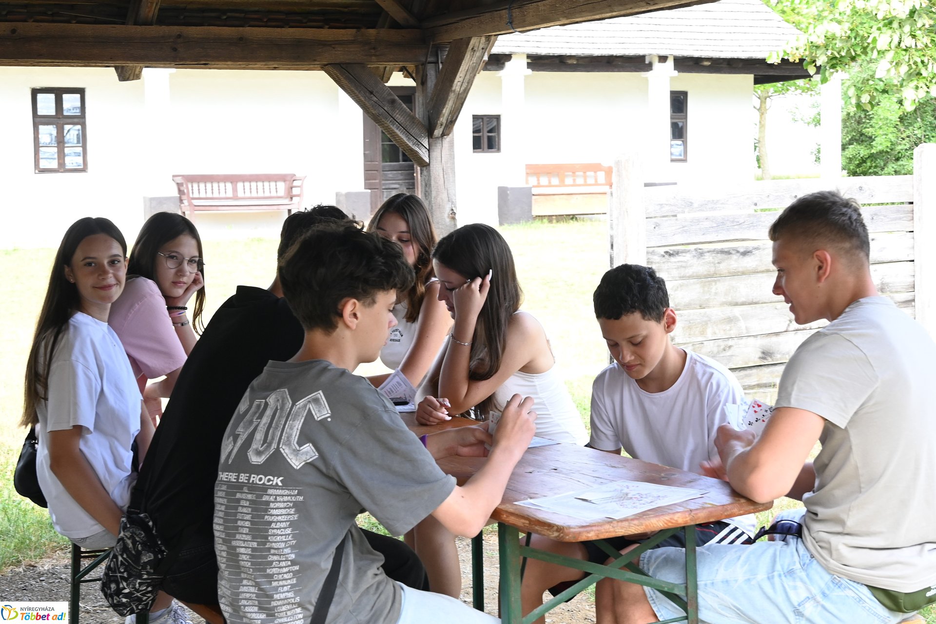 Ukrán gyerekek látogatása a Sóstói Múzeumfaluban