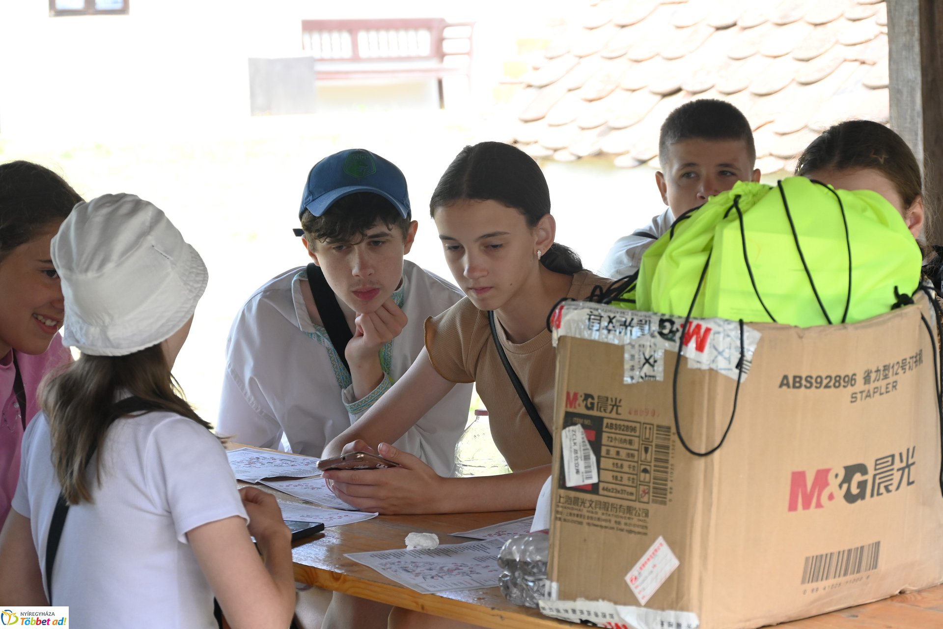 Ukrán gyerekek látogatása a Sóstói Múzeumfaluban