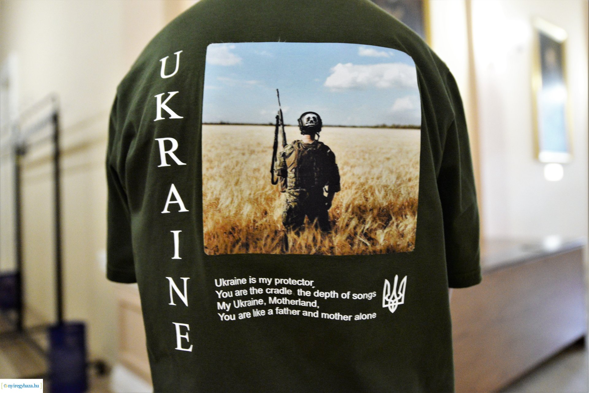 Ukrán gyerekek látogatása a Városházán