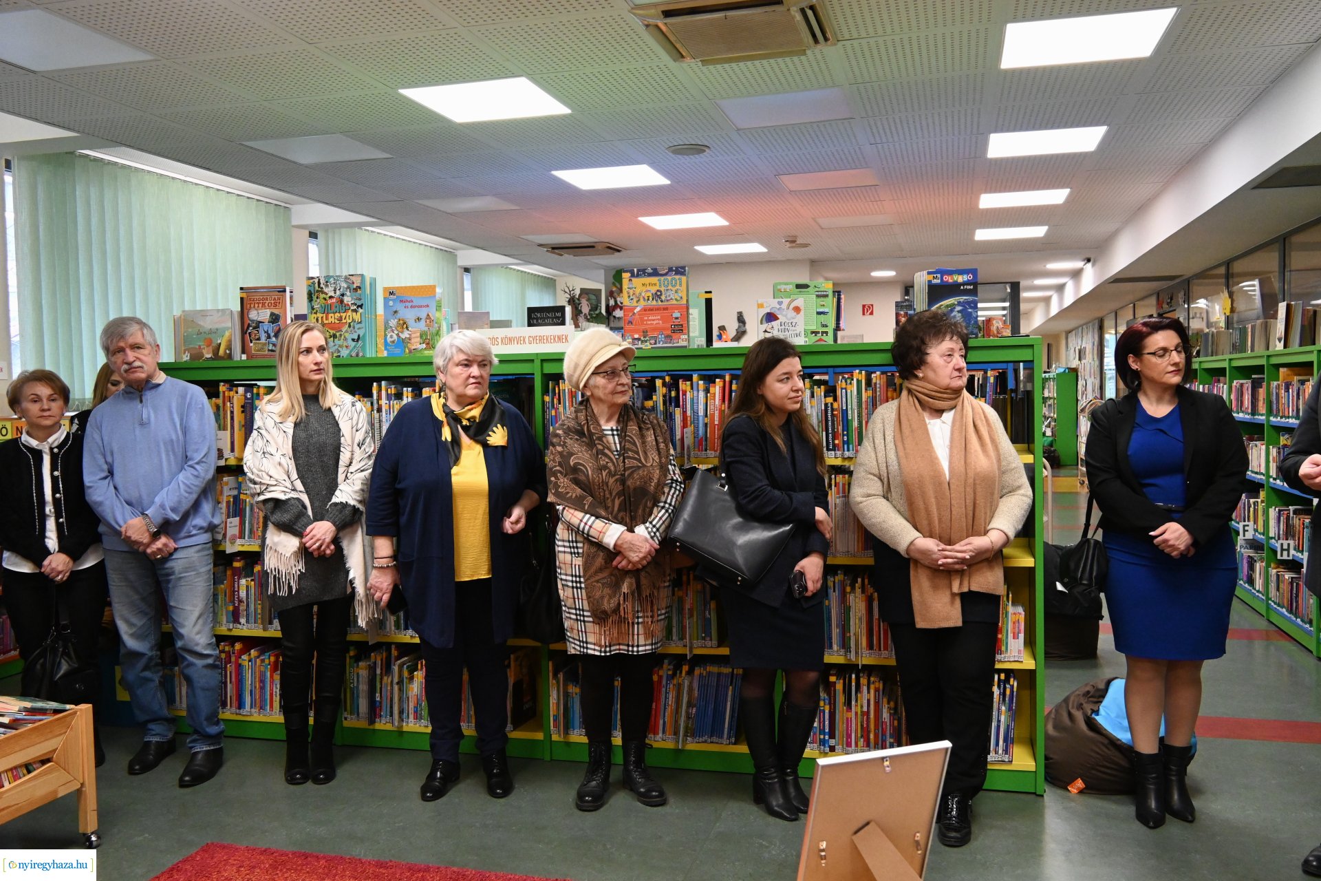 Ukrán gyermekkönyv sarkot  alakítottak ki a könyvtárban