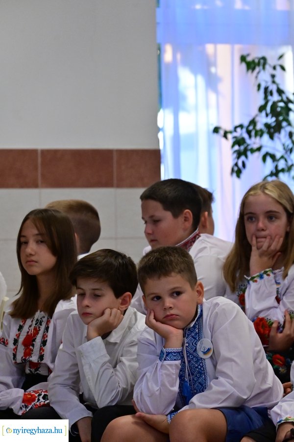 Ukrán tanévnyitó 2024 - Nyíregyháza