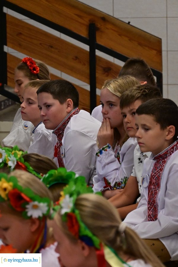 Ukrán tanévnyitó 2024 - Nyíregyháza