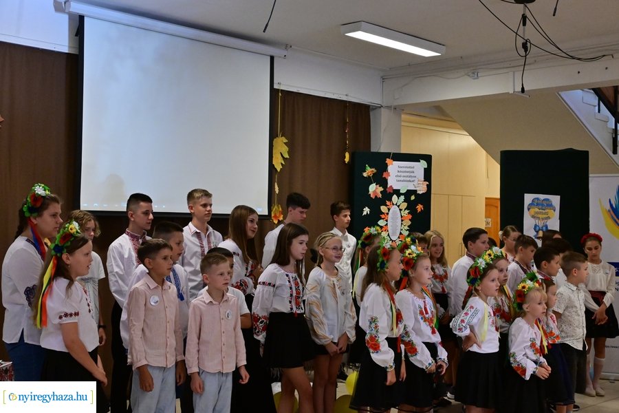 Ukrán tanévnyitó 2024 - Nyíregyháza