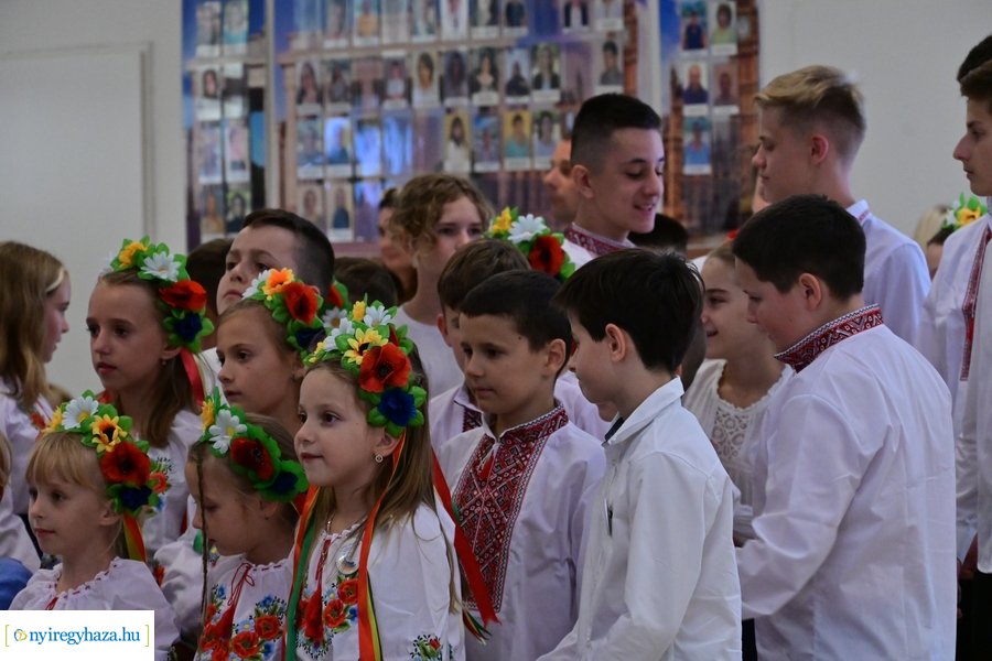 Ukrán tanévnyitó 2024 - Nyíregyháza