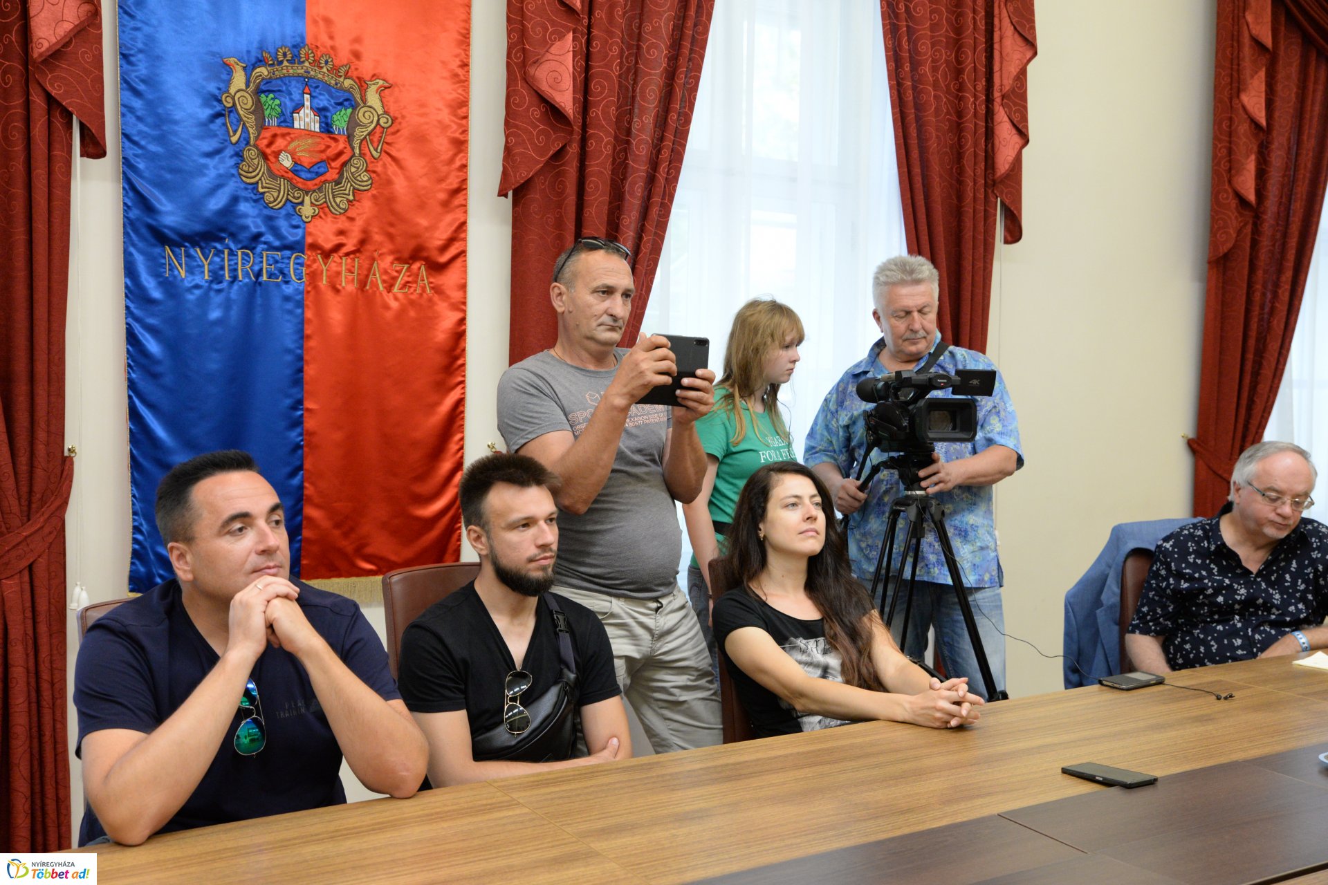 Ukrán vendégek a Városházán