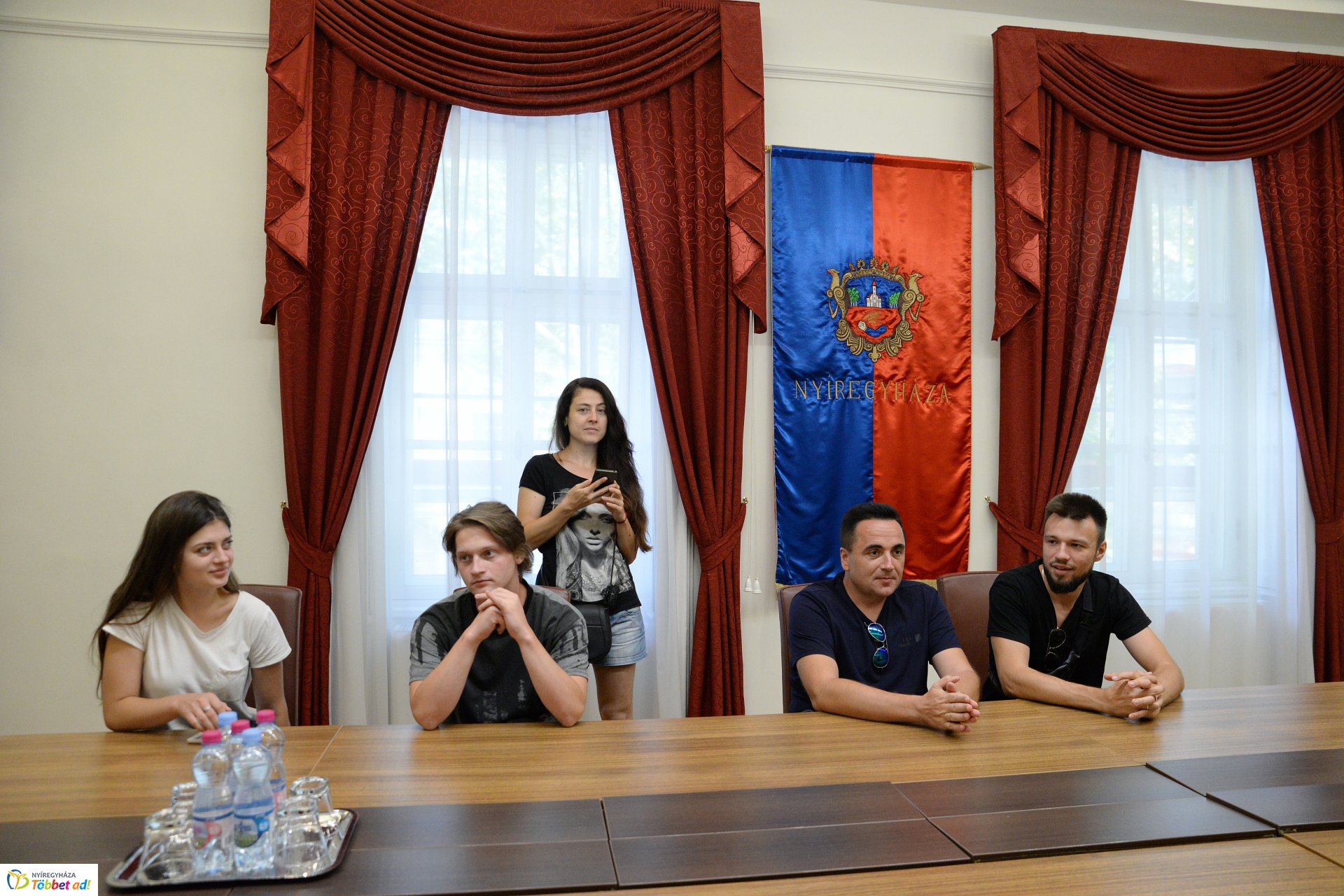 Ukrán vendégek a Városházán