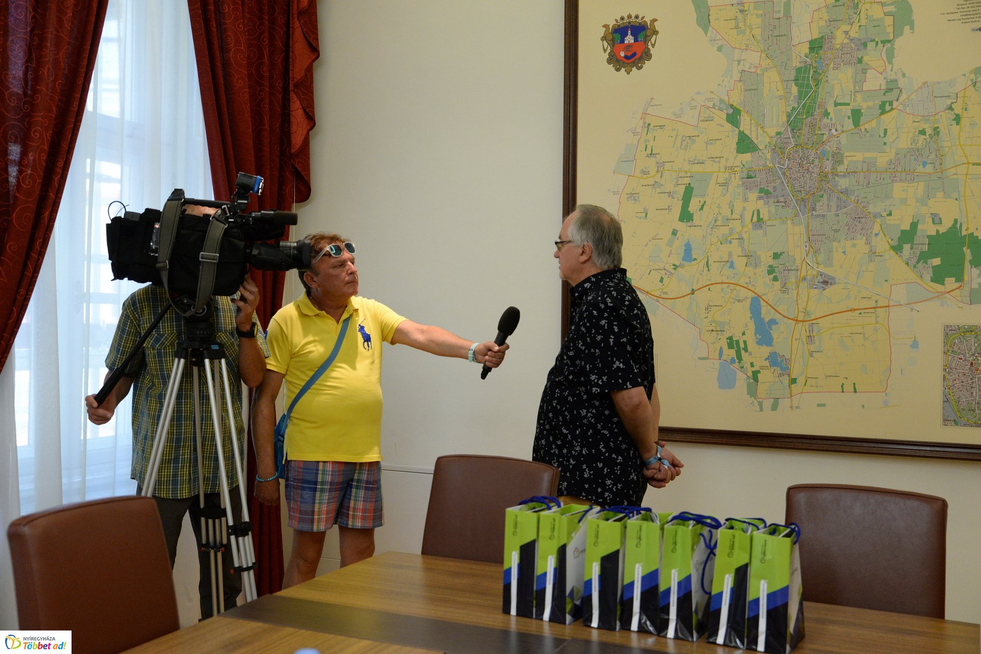 Ukrán vendégek a Városházán